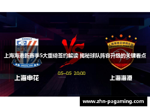 上海海港新赛季5大重磅签约解读 揭秘球队阵容升级的关键看点