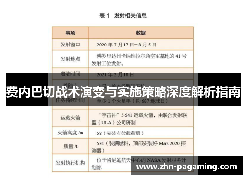 费内巴切战术演变与实施策略深度解析指南